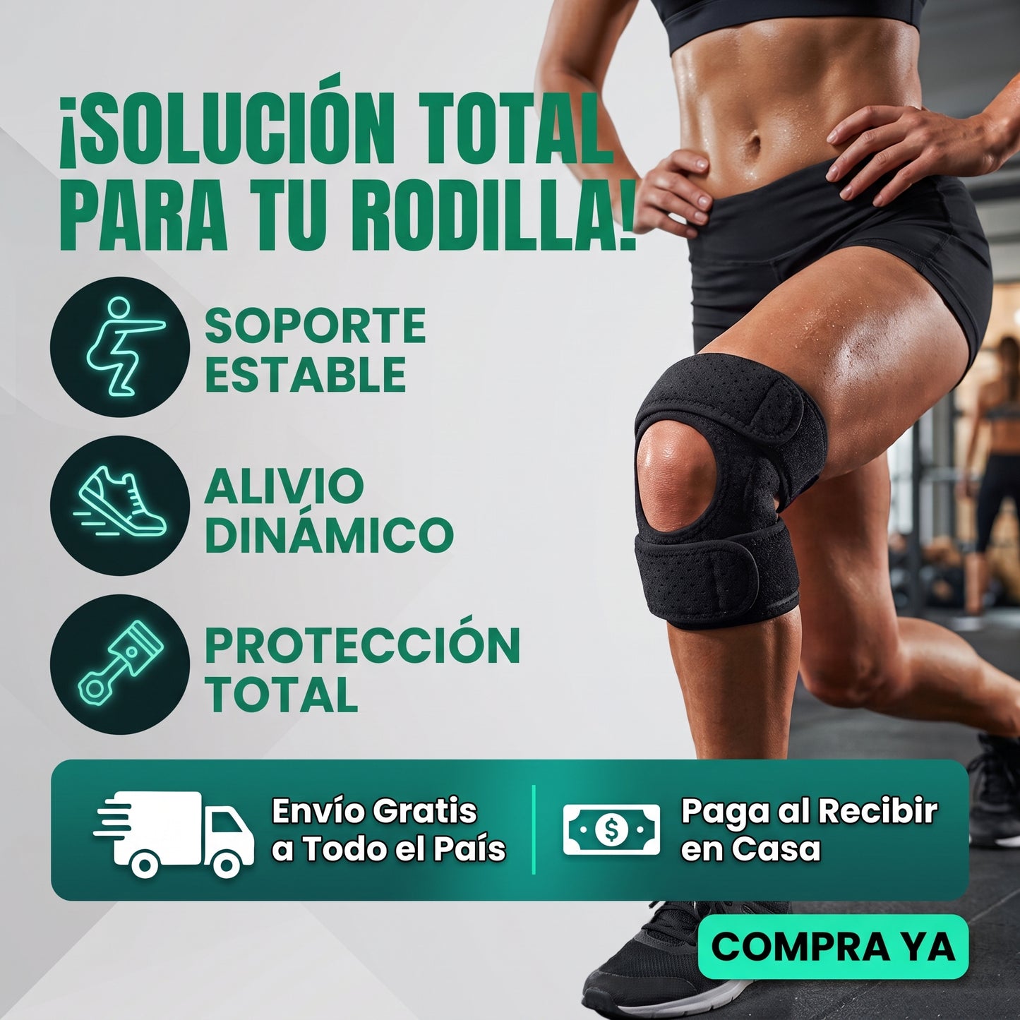 Menisquera doble negra (oferta 2x1)